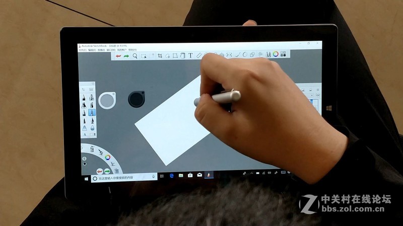 中柏EZpad Go二合一平板电脑，绘画出大师级作品 I 视频