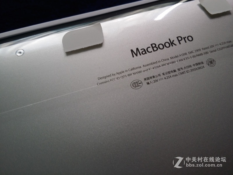 2015款MacBook Pro开箱，多图杀猫！