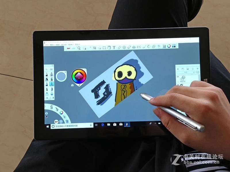 中柏EZpad Go二合一平板电脑，绘画出大师级作品 I 视频