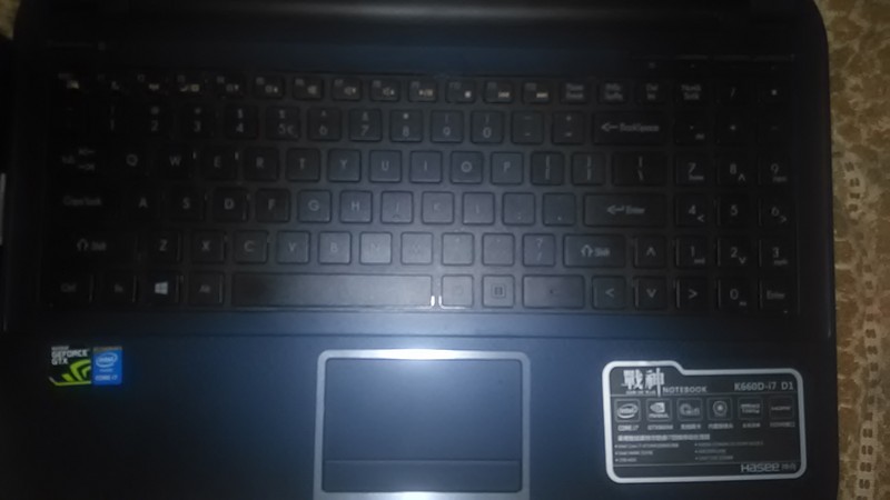 神舟战神 K660D-i7 D1 拆机（多图）