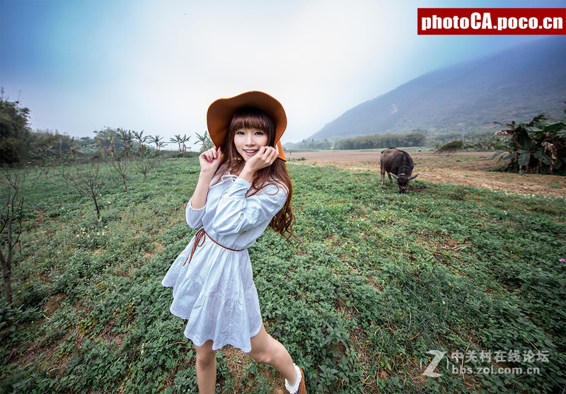 《金灿色的精灵》----1124油菜花主题大景人像