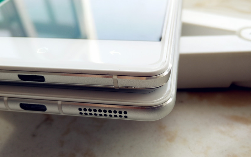 vivo X5pro与OPPO R7颜值大比拼  都具有2.5D玻璃屏