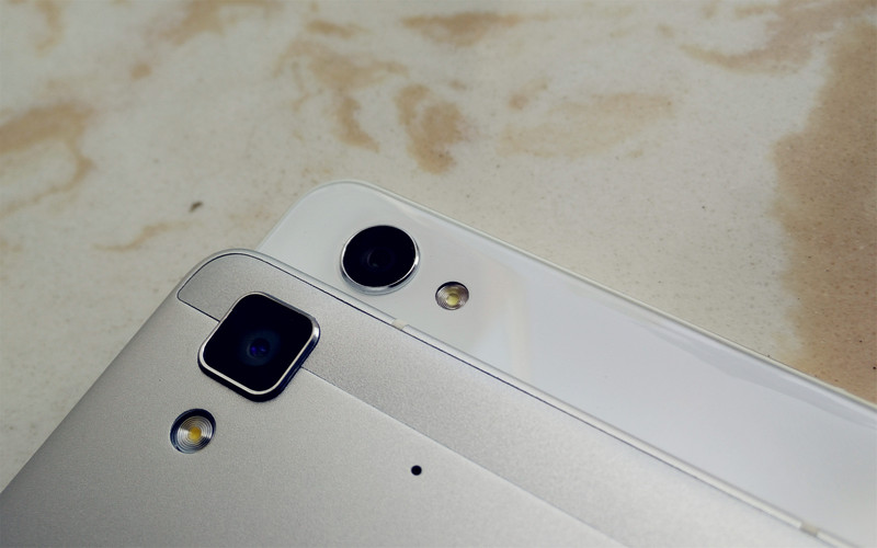 vivo X5pro与OPPO R7颜值大比拼  都具有2.5D玻璃屏