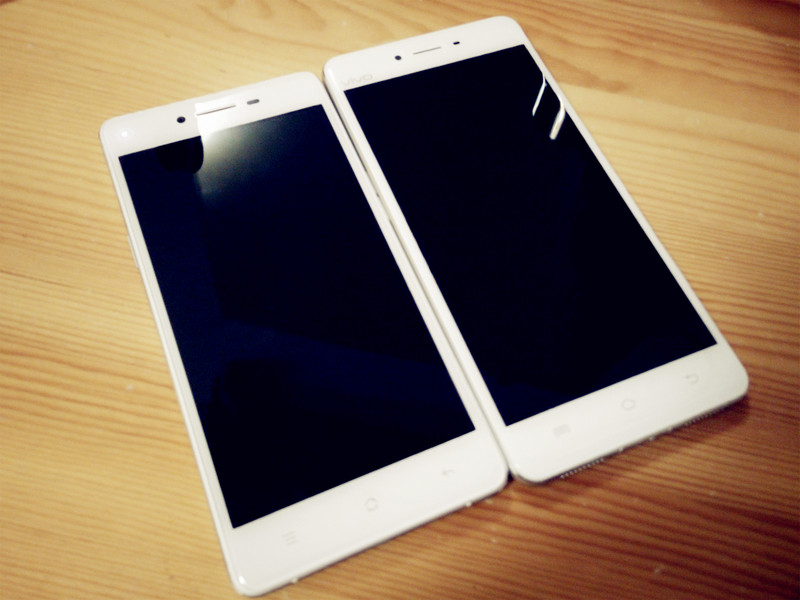 vivo X5pro与OPPO R7颜值大比拼  都具有2.5D玻璃屏
