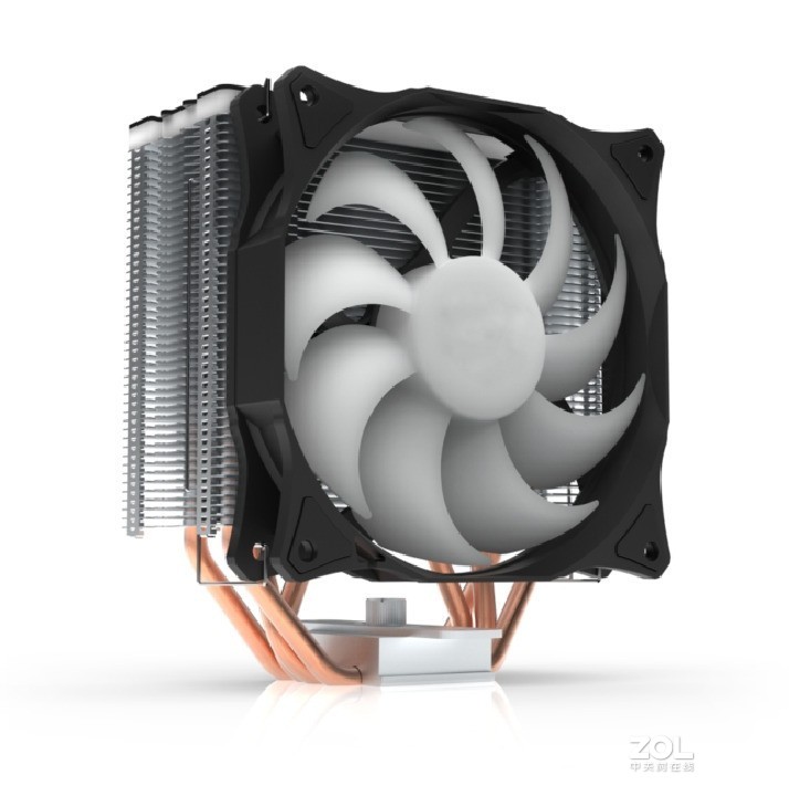 百元内性价比散热器，长毛象塔式风冷4热管的CPU散热器新品-S40