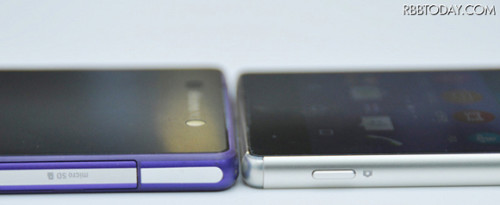 [组图]真机对比：索尼Xperia Z4与Z3有何不同？