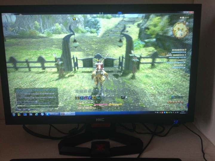 吊炸天的自动调节模式，hkc x3对游戏玩家很贴心