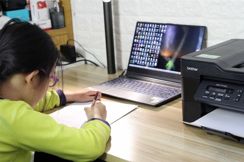 停课不停学，也能打出好成绩：兄弟DCP-T710W喷墨一体机评测