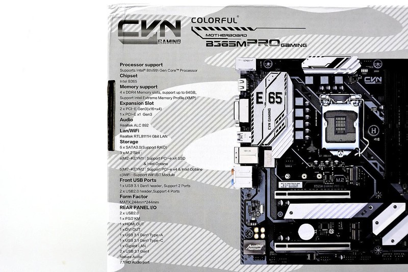 来自i9 9900K拷问，CVN B365M GAMING PRO V20开箱小测