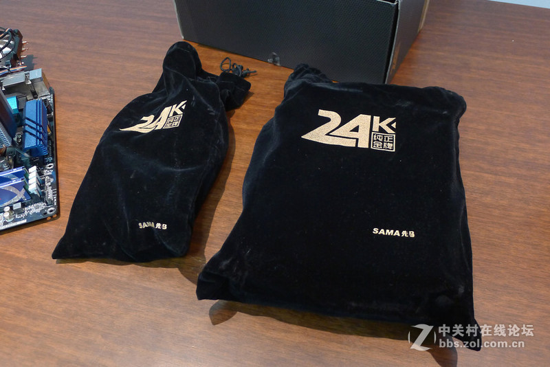 蓝色火焰，24K金牌模组 超越白箱入手装机