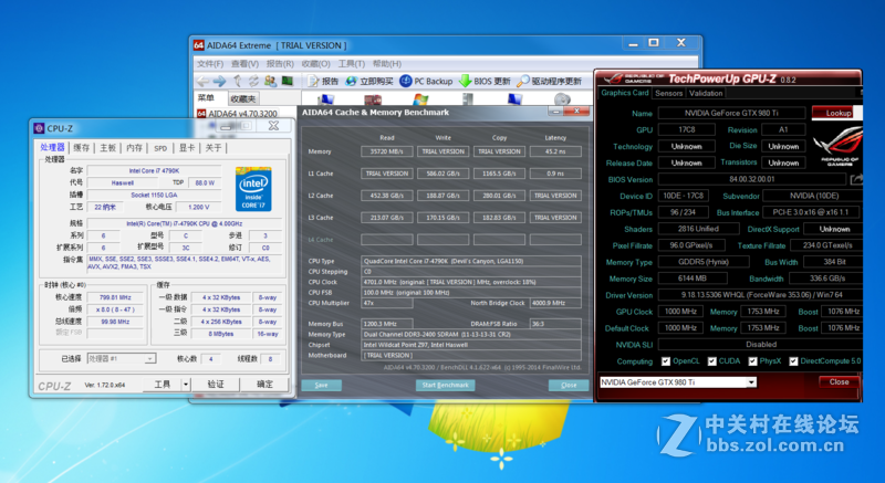 小试牛刀，4790k轻轻松5.0GHz