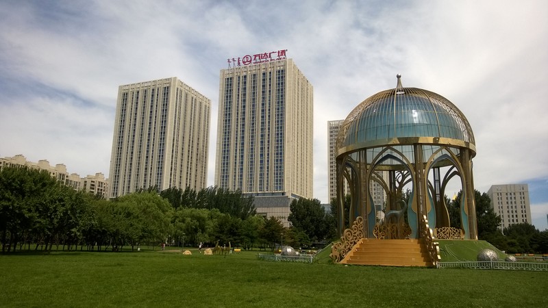 《这里没有雾霾——包头市》  -----诺基亚920