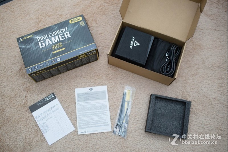 拆了，高人气850W金牌电源是否货真价实？大功率，小身材的安钛克HCG850Gold