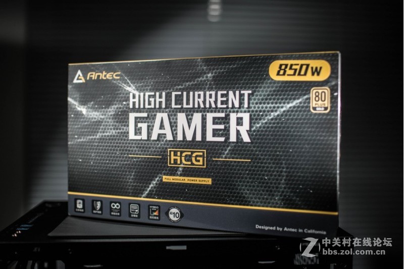 拆了，高人气850W金牌电源是否货真价实？大功率，小身材的安钛克HCG850Gold