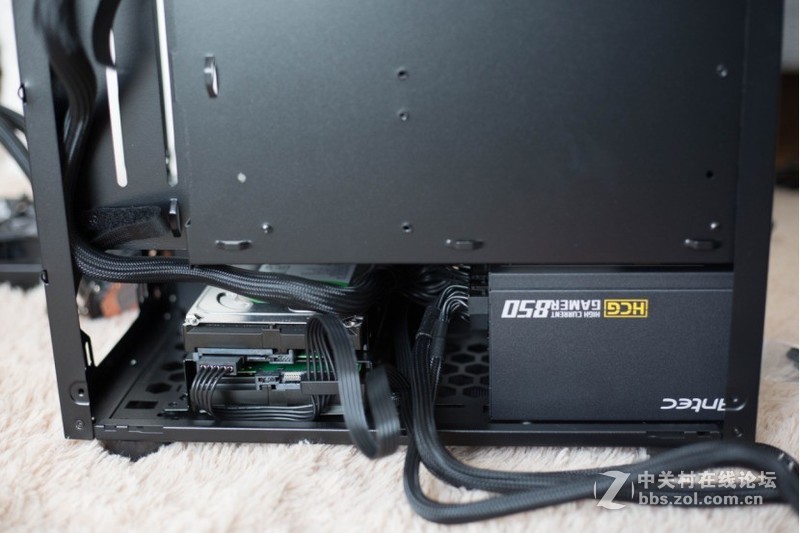 拆了，高人气850W金牌电源是否货真价实？大功率，小身材的安钛克HCG850Gold