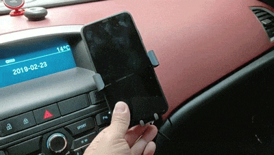 车载手机架新品上市，无线充电，重力联动，图拉斯车载无线充电器