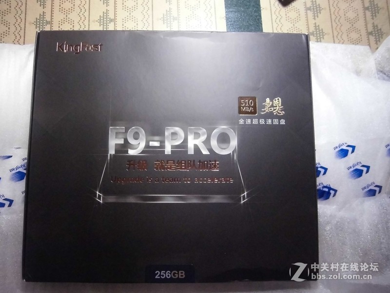 #金速F9 PRO 256G SSD众筹试用#+开箱 (一)  赞  By  DeathMask