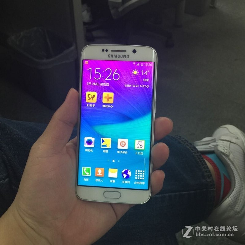亲手体验GALAXY S6的强悍