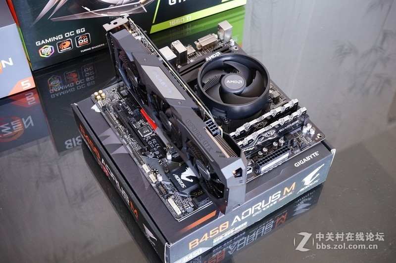 五千元配置跑分38W 低门槛AM4+GTX1660Ti 静音主机装机小测