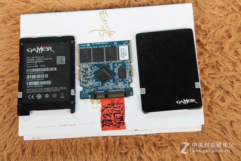 强拆大容量SSD 影驰GAMER512 PLUS解析