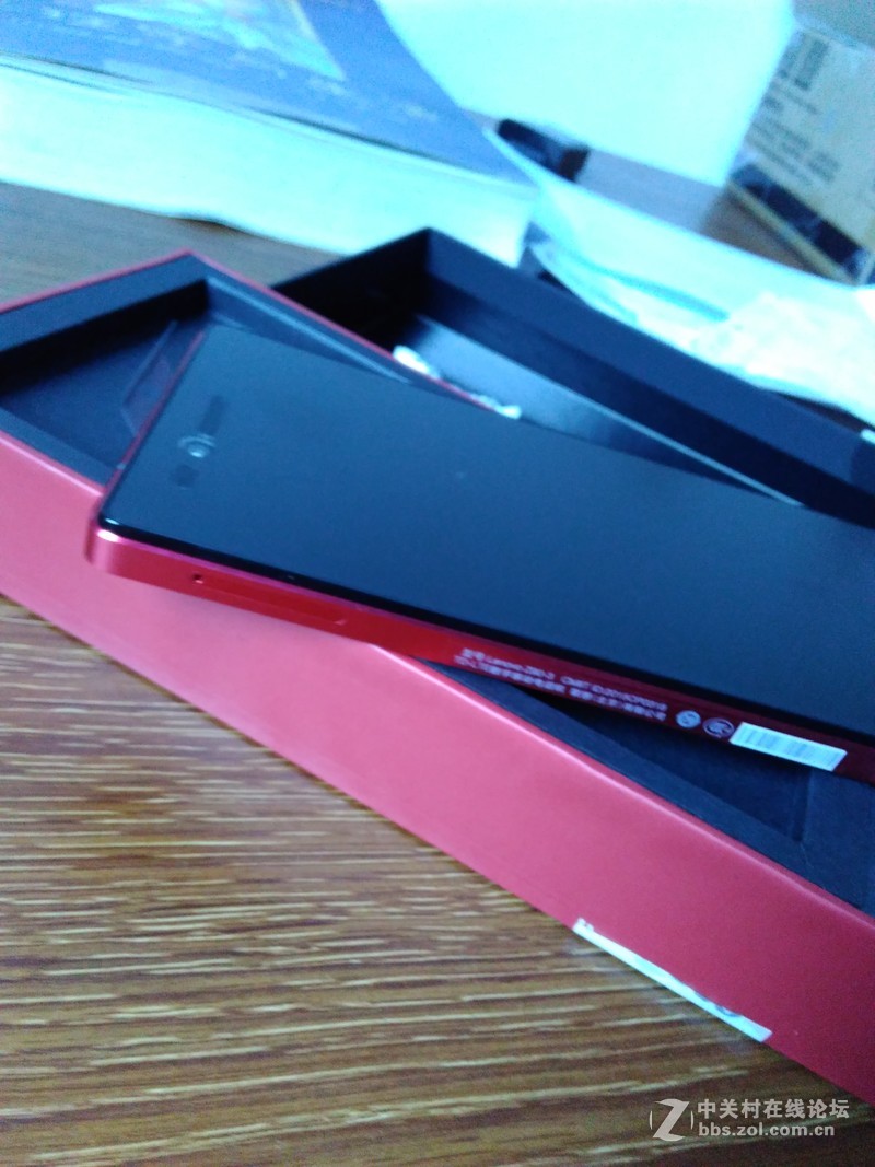 #让你更美，联想大拍VIBE Shot# 我的骚红手机VIBE SHOT 移动版晒单