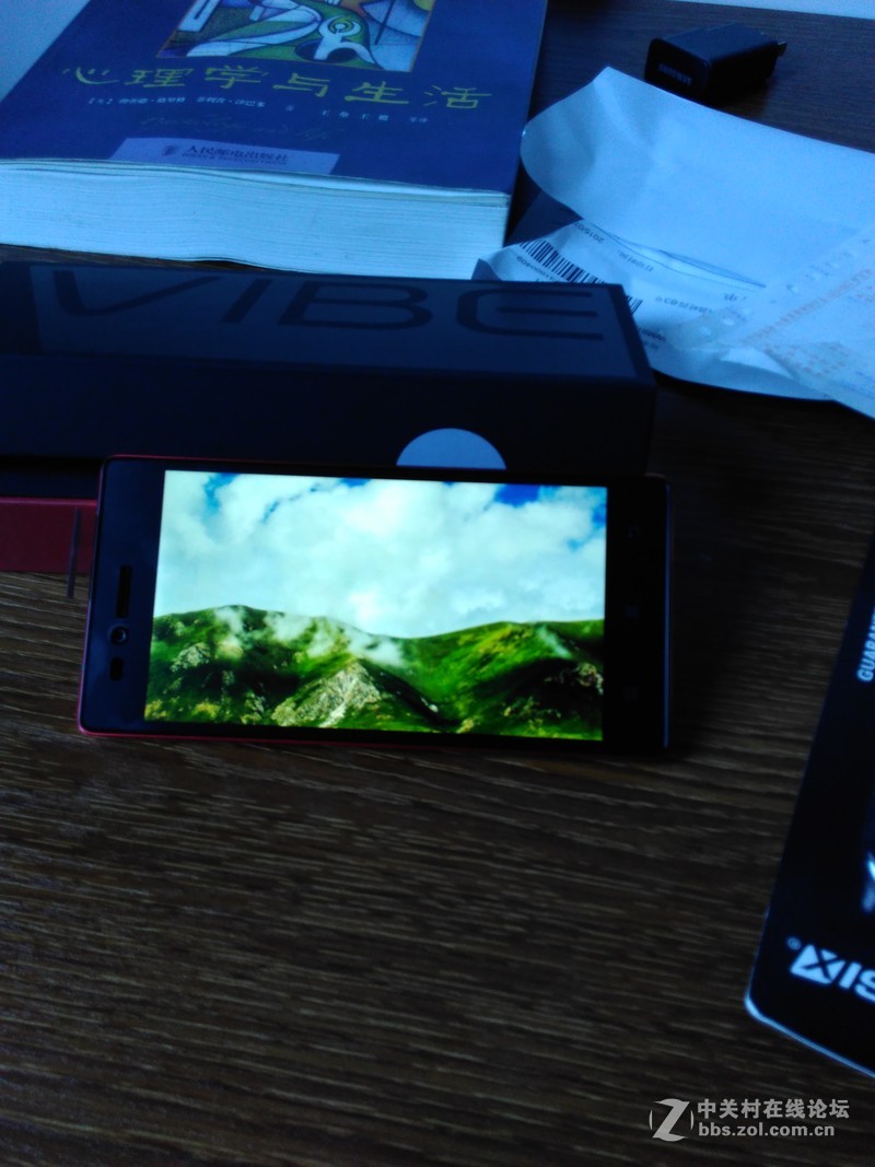 #让你更美，联想大拍VIBE Shot# 我的骚红手机VIBE SHOT 移动版晒单