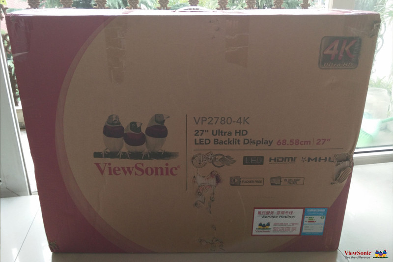 #优派VP2780-4K专业摄影4K显示器评测#设计狮与游戏宅的终极装备