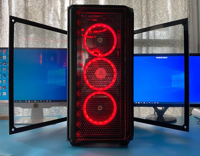 生活需要光污染，霸气需要侧透，双侧透机箱安钛克NX1000装机