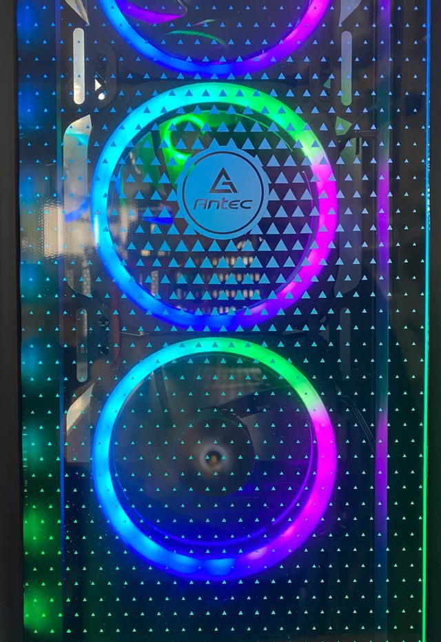 生活需要光污染，霸气需要侧透，双侧透机箱安钛克NX1000装机