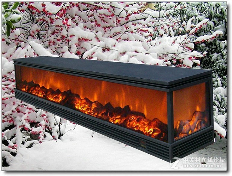 伏羲电壁炉雾化仿真燃木欧式长条现代壁炉