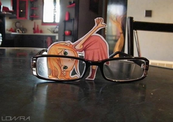 [美图]超有趣的二次元纸片人