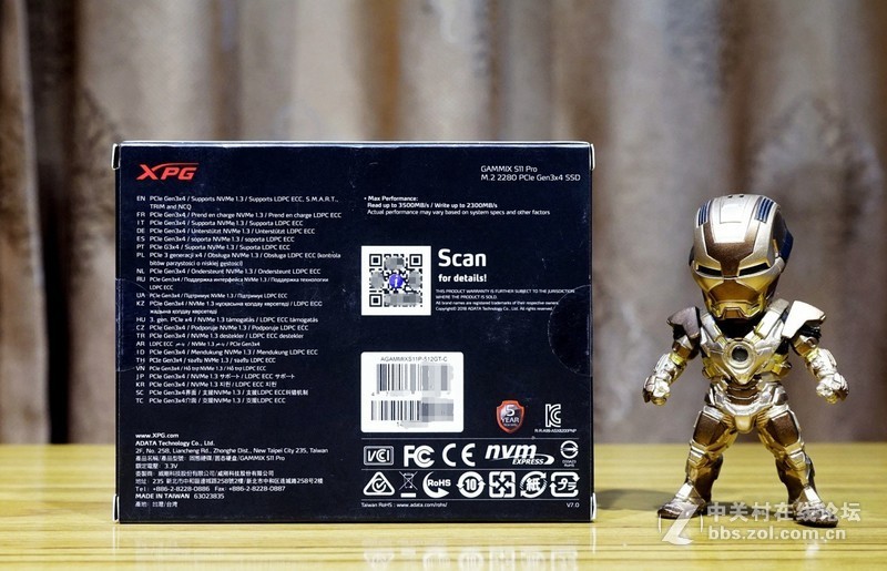 威刚GAMMIX S11Pro 512G vs 西数黑盘SN750 500G对比详测