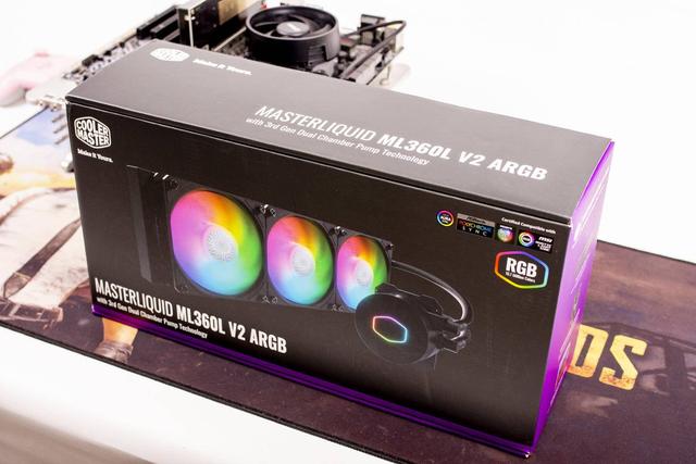 酷冷至尊新冰神B360水冷散热器评测，超频CPU被压制到70℃