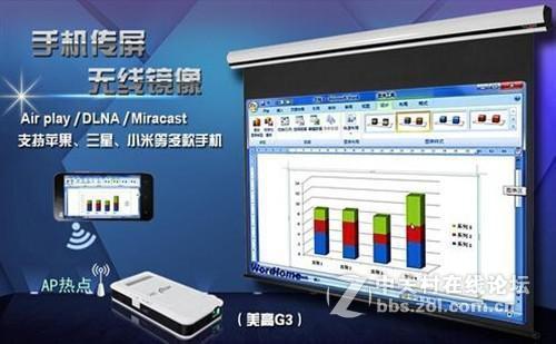 美高微型投影机 口袋型最亮智能型最强