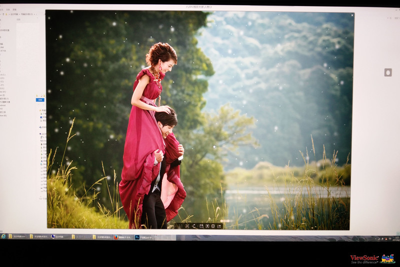 #优派VP2780-4K专业摄影4K显示器评测#设计狮与游戏宅的终极装备