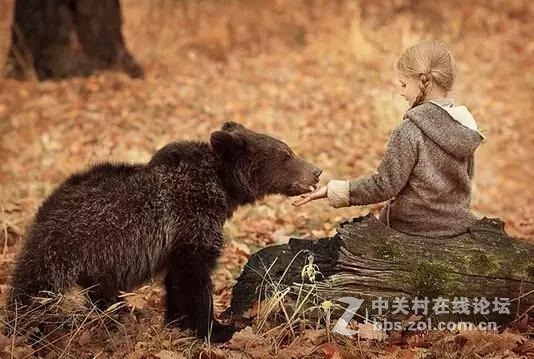 萌翻你的孩童与动物摄影