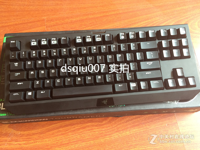雷蛇（Razer） BlackWidow TE黑寡妇蜘蛛竞技版2014 机械键盘