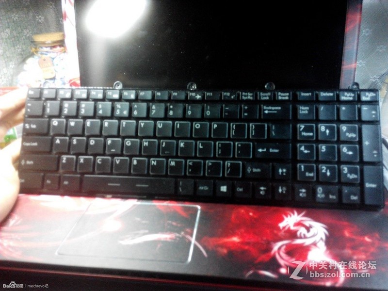 【申精】机械革命X5换七彩背光键盘教程！论7彩背光的重要性