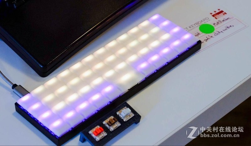 毒物|凯华CHOC矮轴客制化机械键盘来袭