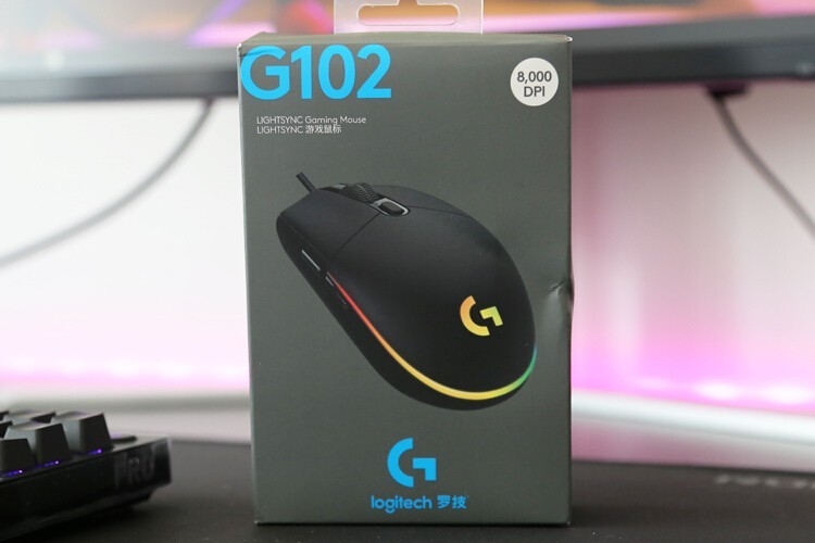打造罗技旗舰灯效：罗技G102二代游戏鼠标开箱