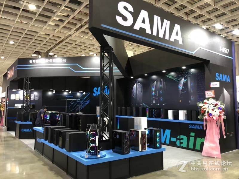 2019台北电脑展，先马很六