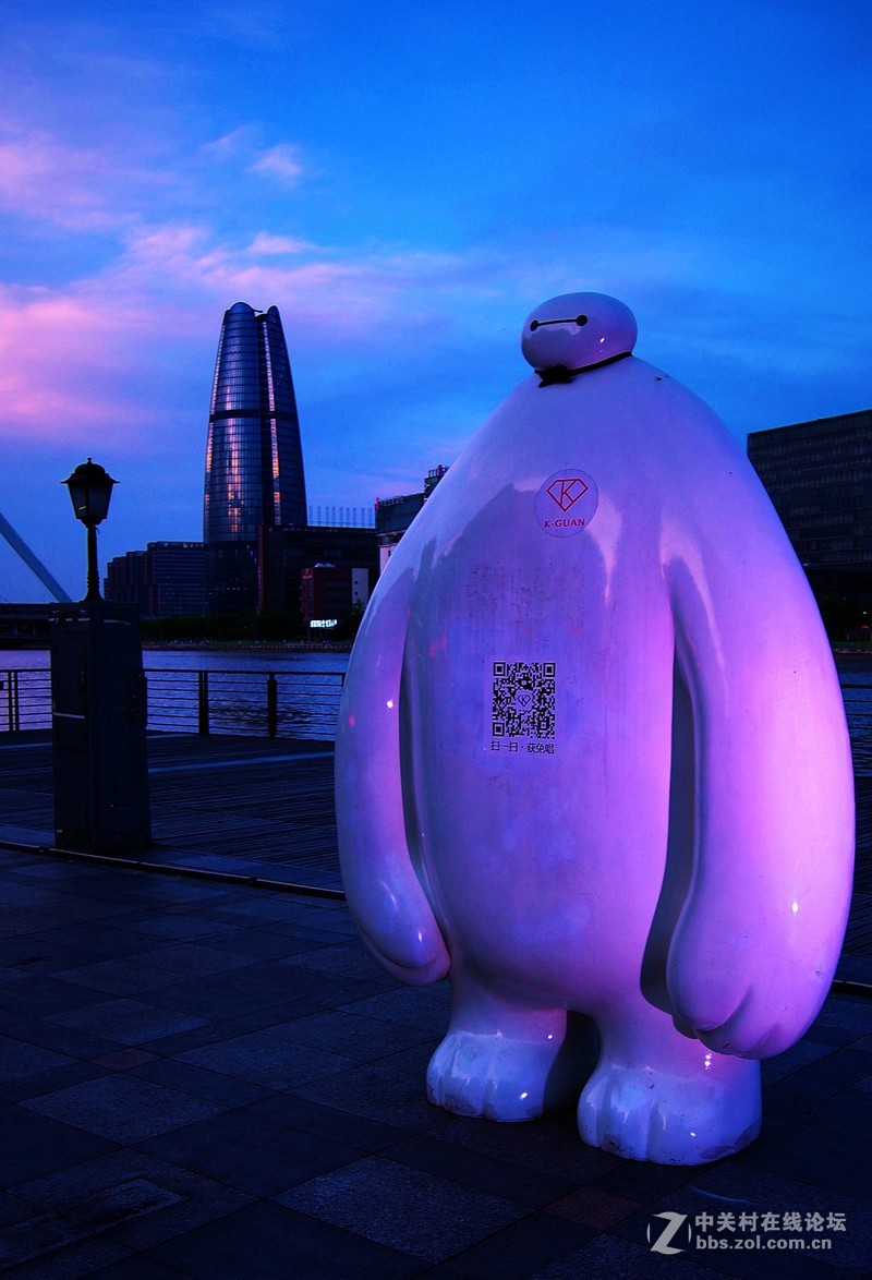 梅雨间歇旁晚试机扫夜景