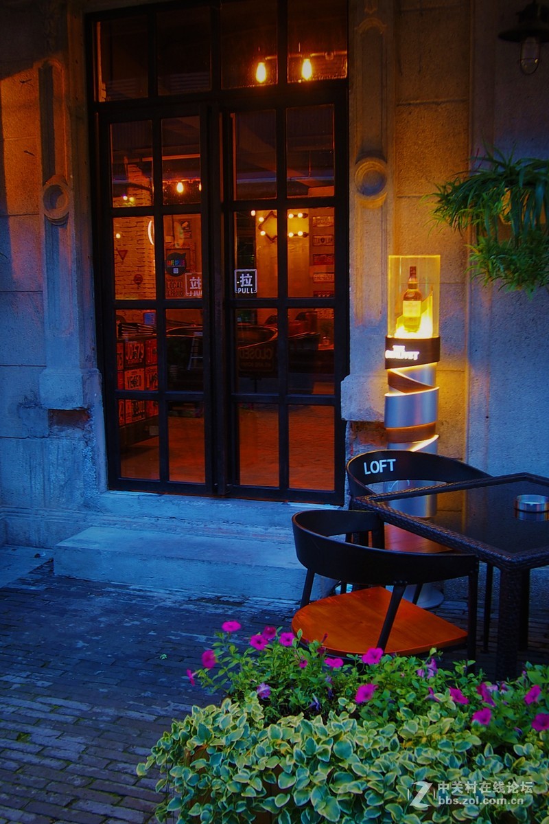 梅雨间歇旁晚试机扫夜景