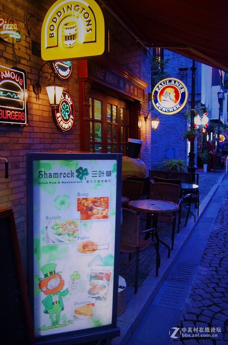 梅雨间歇旁晚试机扫夜景