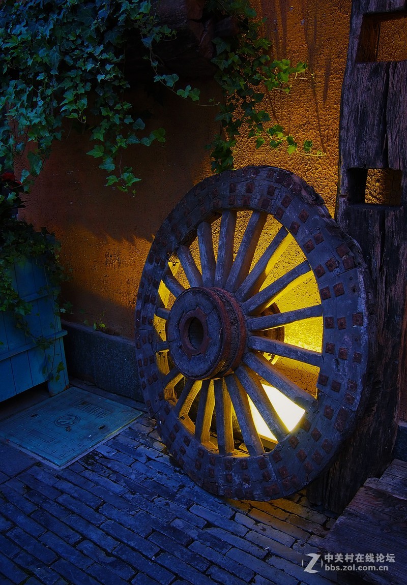 梅雨间歇旁晚试机扫夜景