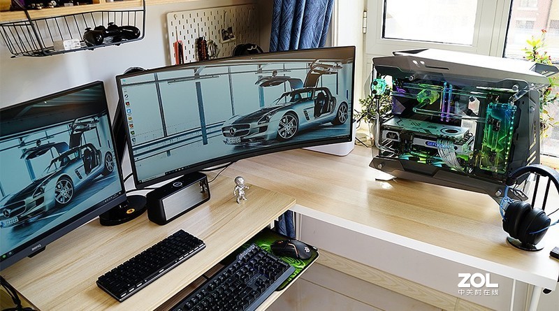 响应号召宅在家！分体水冷、RGB和信仰，这台PC主机全都有，终于可以好好玩游戏了！