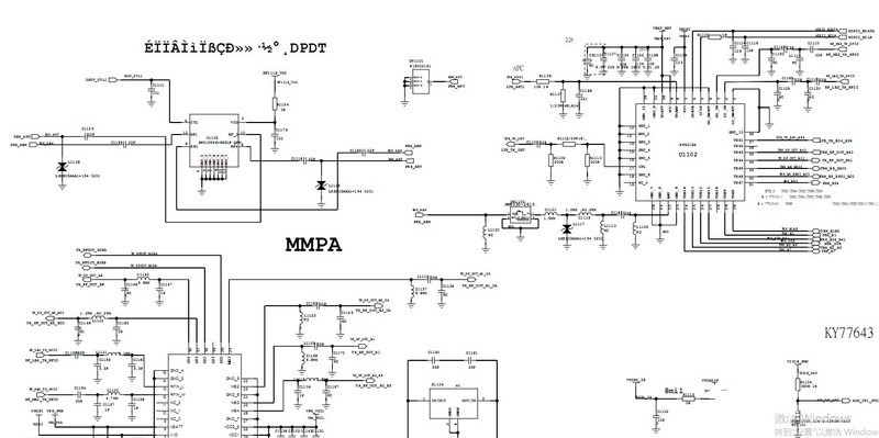 OPPO A5/A71/A73手机维修图纸 主板线路图纸 电路原理图纸 主板位号图 PDF点位图