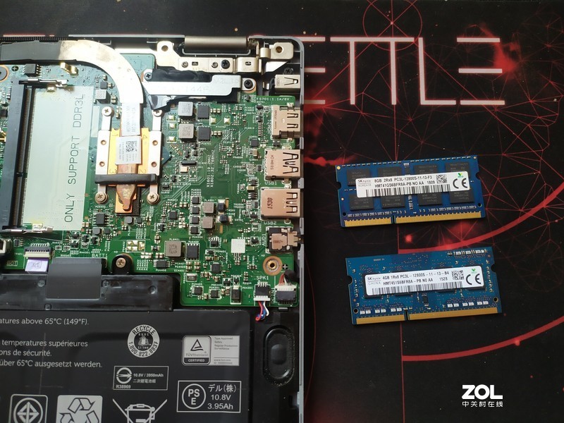 戴尔灵越11-3152，拆机升级内存和硬盘