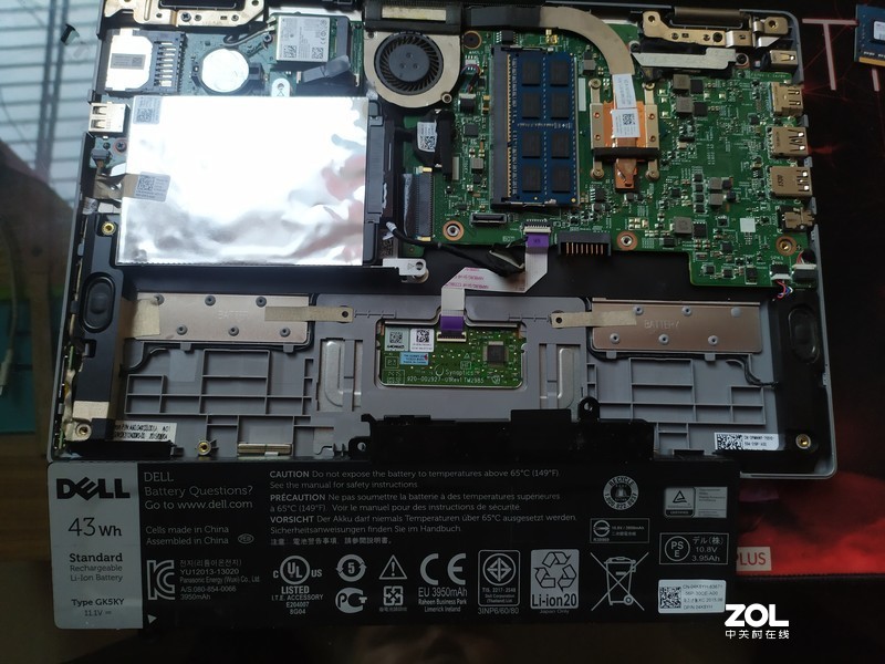 戴尔灵越11-3152，拆机升级内存和硬盘