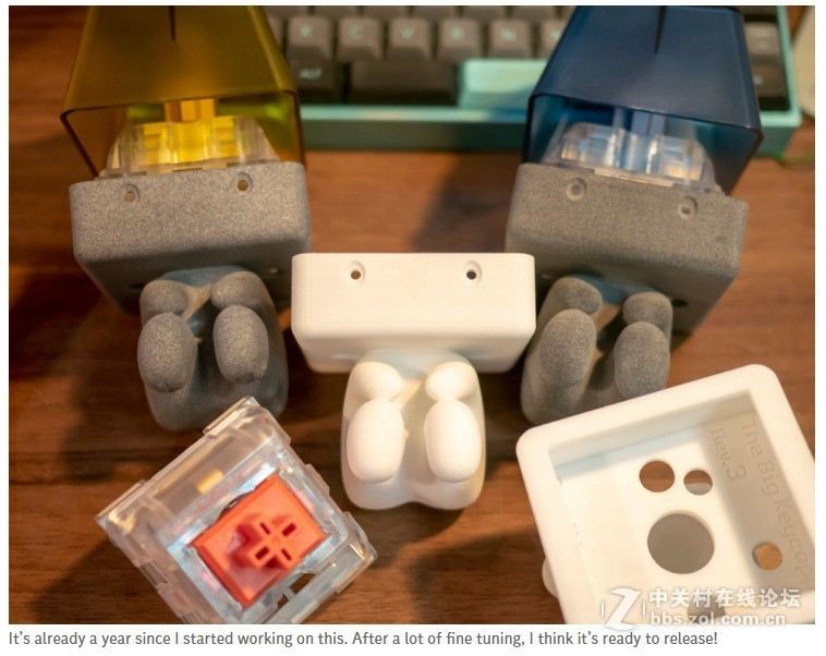 轴体新花样—凯华＆NovelKeys巨轴